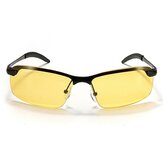 UV400 férfi kerékpározási vezetési polarizált éjszakai látás szemüvegek
